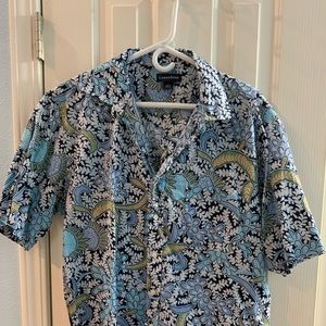 Mens Land’s End button down shirt